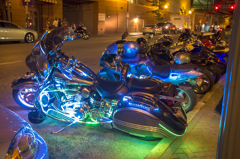 Memphis at night