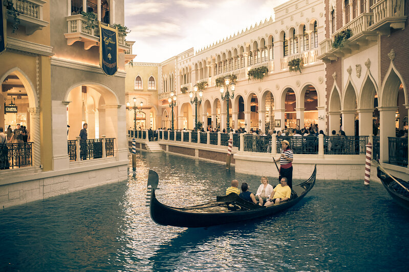 The Venetian (inside, air-conditioned)